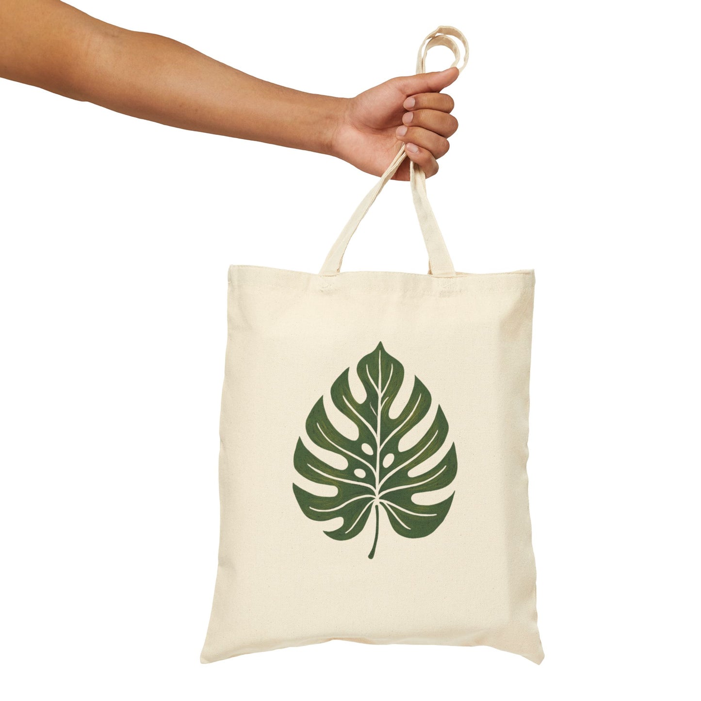 Monstera Leaf Tote Bag
