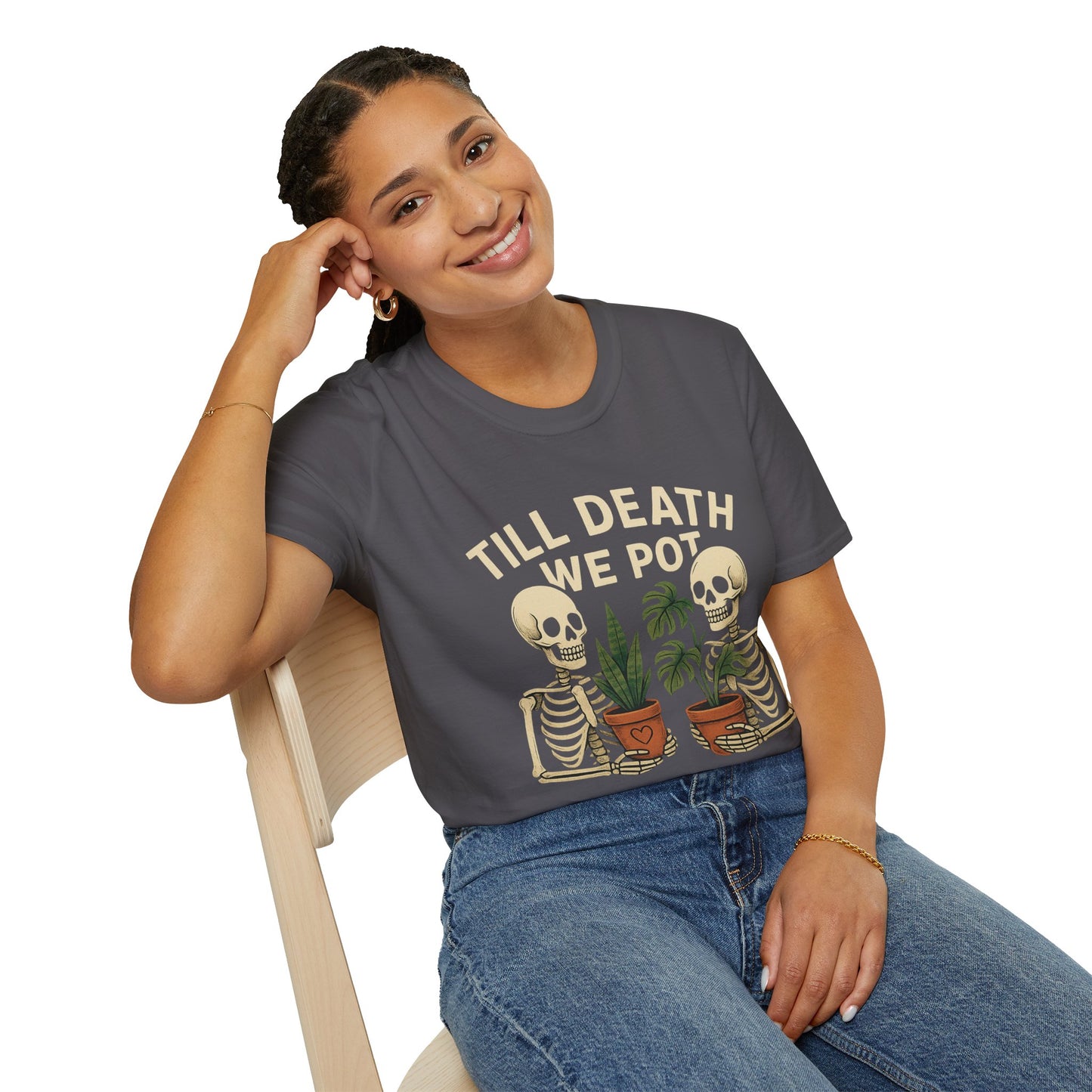 Till Death We Pot T-Shirt