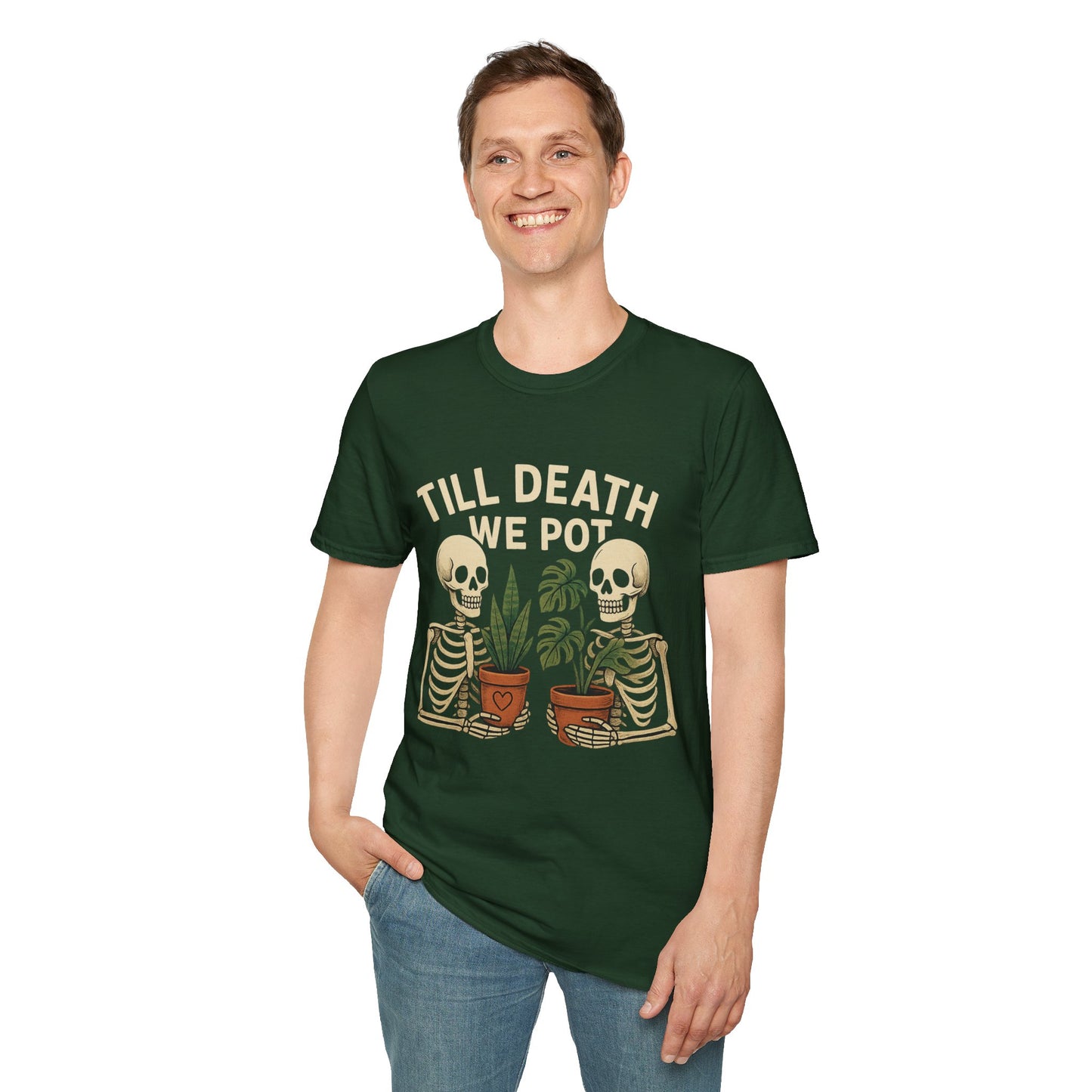 Till Death We Pot T-Shirt
